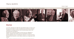 Desktop Screenshot of hansjecklin.ch