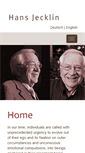 Mobile Screenshot of hansjecklin.ch
